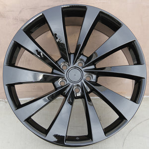 Tesla Wheels 799 22x9/22x10 5x120 Gloss Black fit Model X Model S Turbine