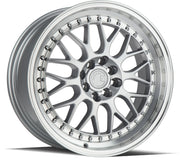 Aodhan Wheels AH02 Silver Machined Lip