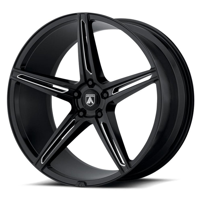 Asanti Wheels ABL-22 Alpha 5 Gloss Black Milled