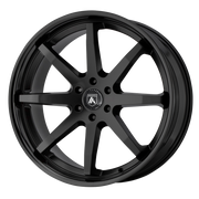 Asanti Wheels ABL-32 Kaiser Satin Black Gloss Black Lip