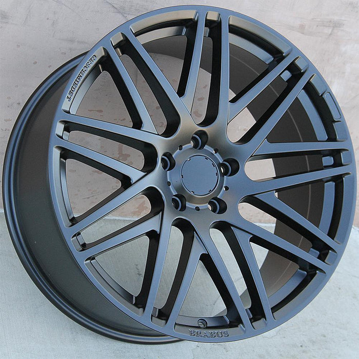 Mercedes Benz Wheels 9998 22x10 5X130 Matte Black fit G Wagon G350 G400 G450 G500 G550