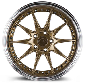 Aodhan Wheels DS07 Bronze Machined Lip