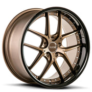 XIX Wheels X61 Matte Bronze Gloss Black Lip