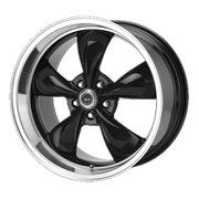 American Racing Wheels AR105 Torq Thrust M Gloss Black Machined Lip