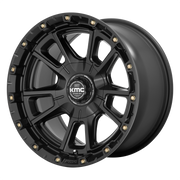 KMC Wheels KM100 Sync Satin Black