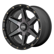 KMC Wheels KM101 Signal Satin Black With Gray Tint