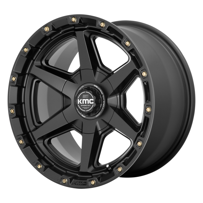 KMC Wheels KM101 Signal Satin Black