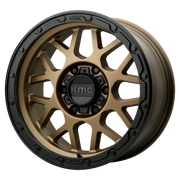 KMC Wheels KM535 Grenade Off-road Matte Bronze Matte Black Lip