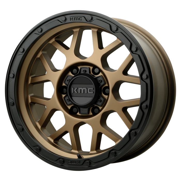 KMC Wheels KM535 Grenade Off-road Matte Bronze Matte Black Lip