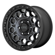 KMC Wheels KM545 Trek Satin Black With Gray Tint