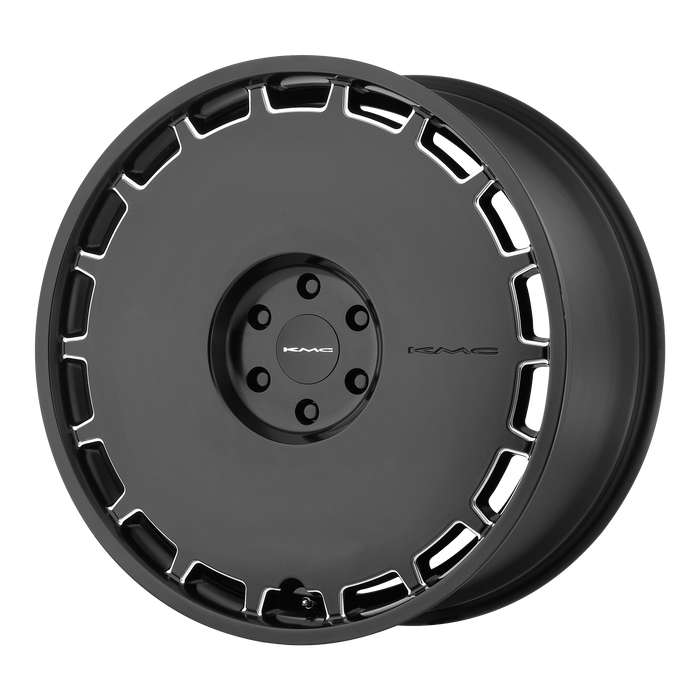 KMC Wheels KM689 Skillet Satin Black Milled