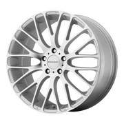 KMC Wheels KM693 Maze Silver W  Machined Face