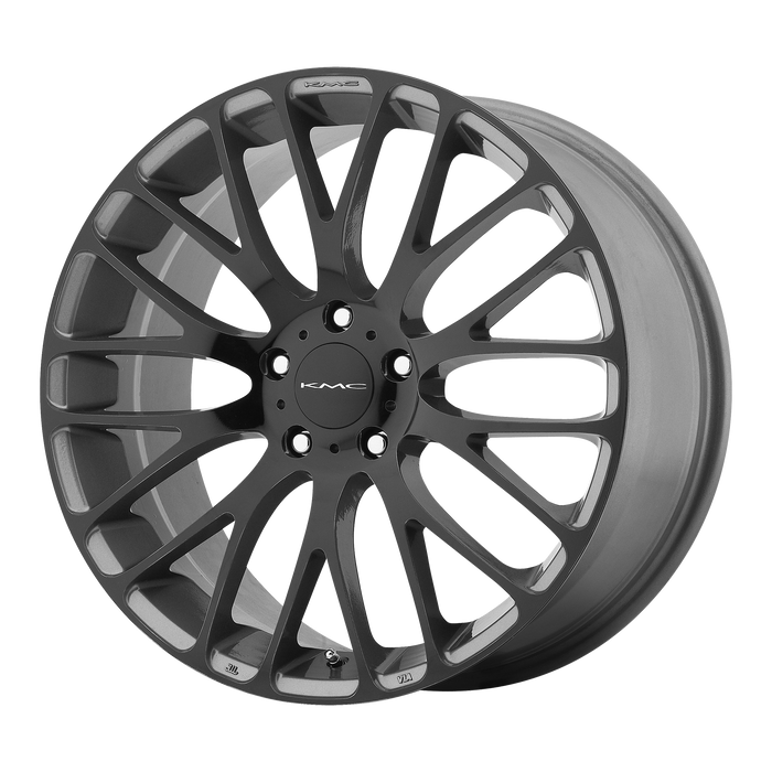 KMC Wheels KM693 Maze Pearl Gray W  Gloss Black Face