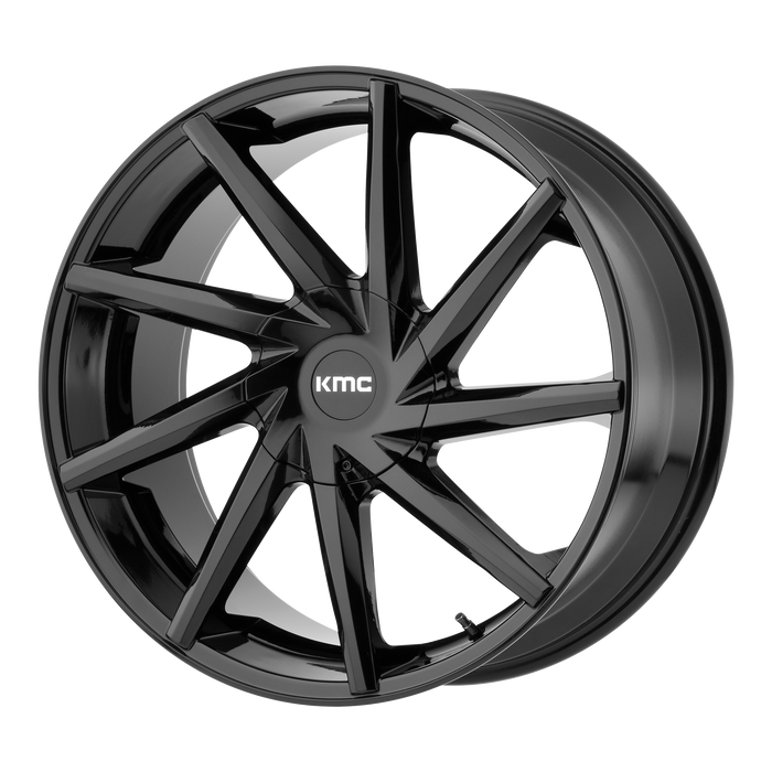 KMC Wheels KM705 Burst Gloss Black