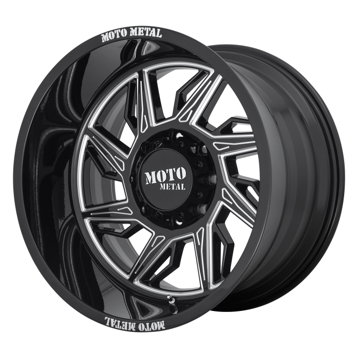 Moto Metal Wheels MO997 Hurricane Gloss Black Milled - Left Directional