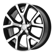 OE Creations Wheels PR159 Gloss Black With Machined Face