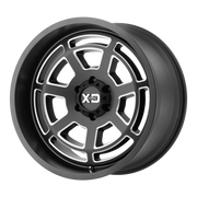 XD Wheels XD824 Bones Satin Black Milled