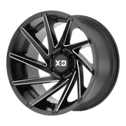 XD Wheels XD834 Cyclone Satin Black Milled