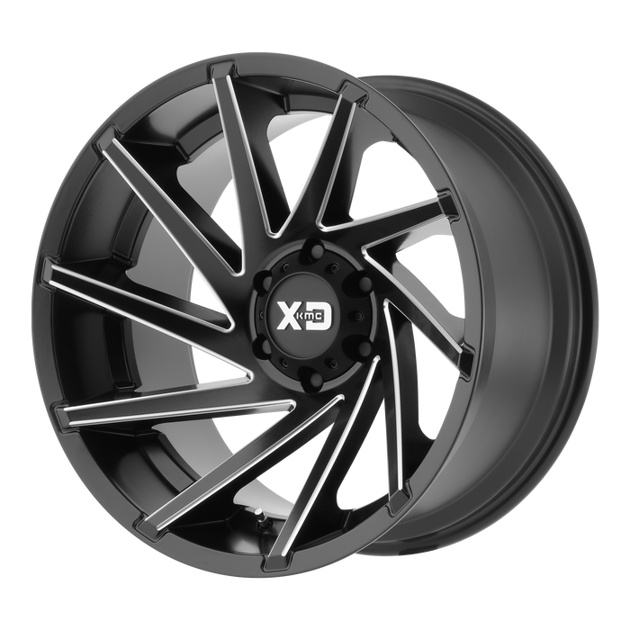 XD Wheels XD834 Cyclone Satin Black Milled