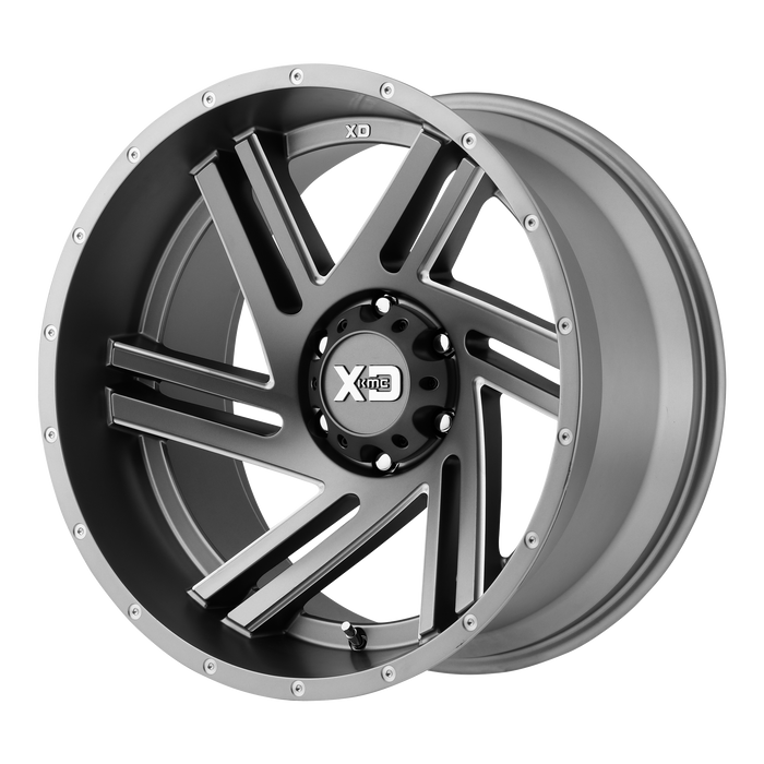 XD Wheels XD835 Swipe Satin Gray Milled