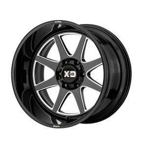 XD Wheels XD844 Pike Gloss Black Milled